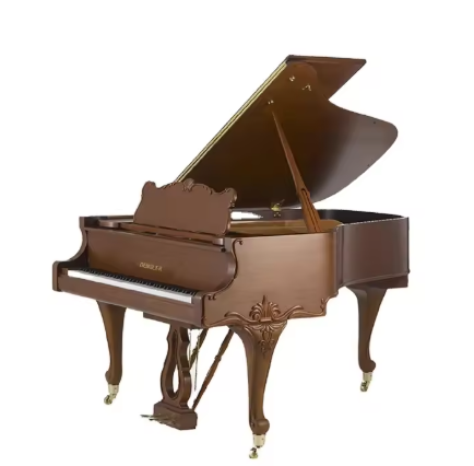 GP-160 グランドピアノ 88鍵 ヴィンテージブラウン 彫刻ピアノ スプルース音板 19層硬材 ホットプレスピンブロック